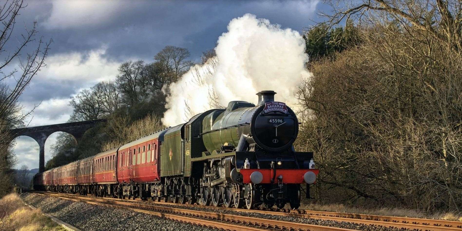 The Kentish Belle steam train. Picture: Bob Green