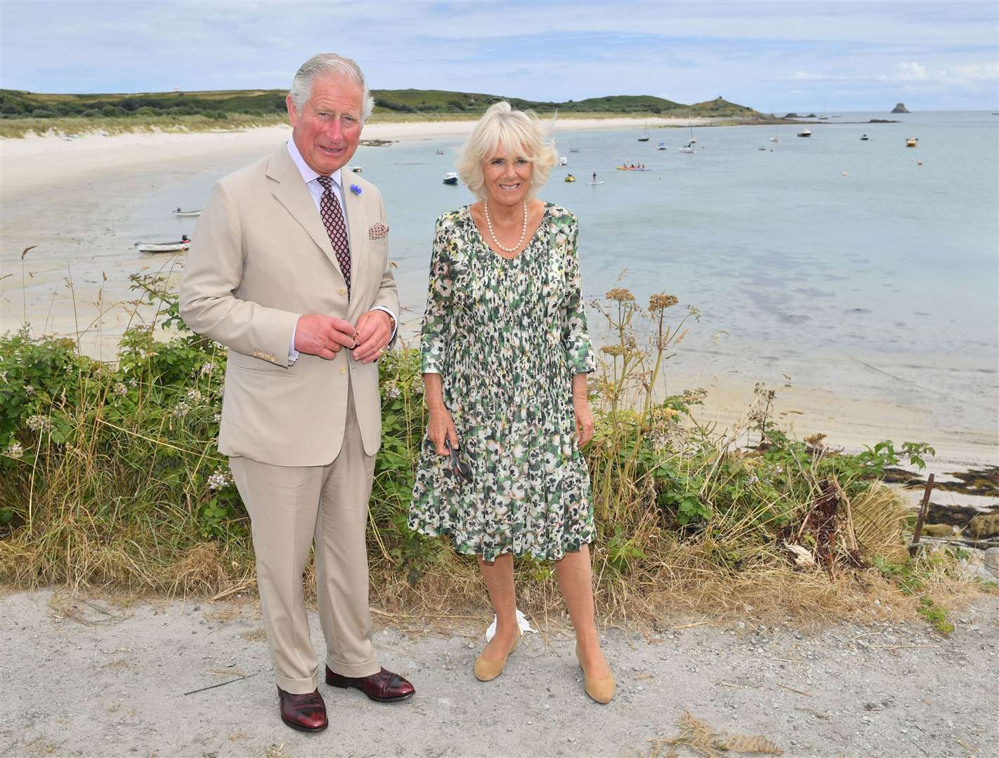 The Prince of Wales and Duchess of Cornwall (Ben Birchall/PA)