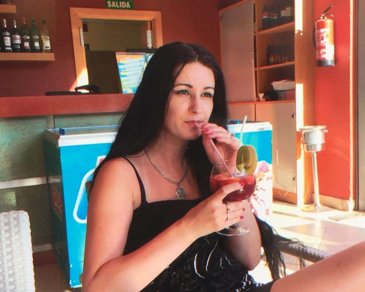 Ramona Stoia, 35, died in the GothInk tattoo parlour in Canterbury