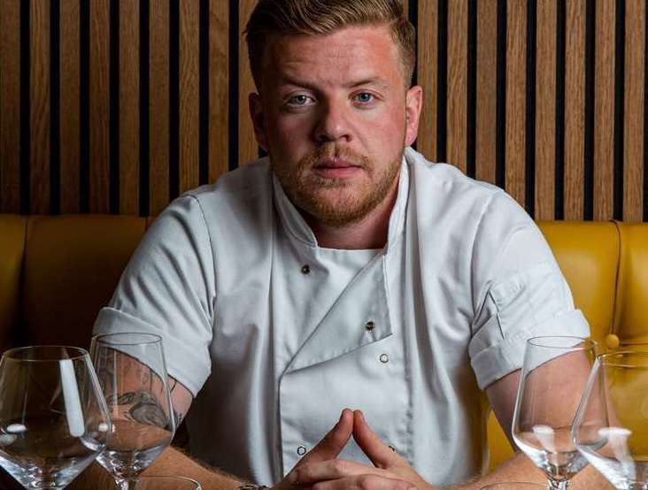 Brad Redding, 29, opened the Michelin-guide restaurant in 2022. Picture: Brad Redding