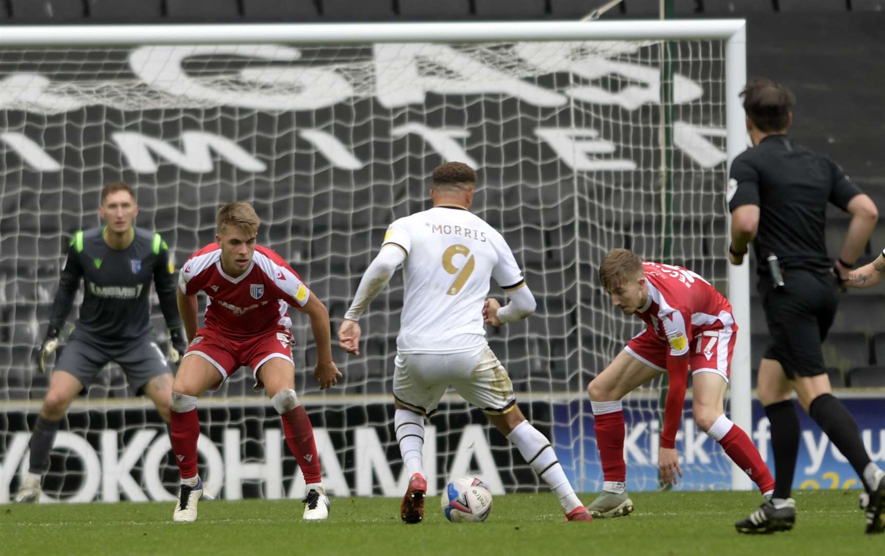 MK Dons 2 Gillingham 0 In League 1 Top 10 Pictures