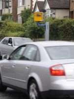 The speed camera in Hythe Road, Ashford