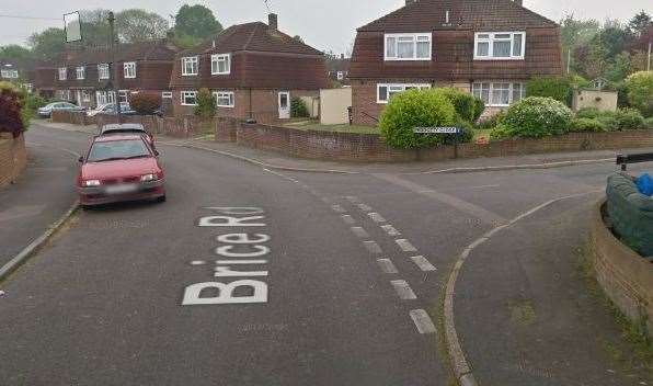 The junction for Peggotty Close and Brice Road, Higham. Picture: Google