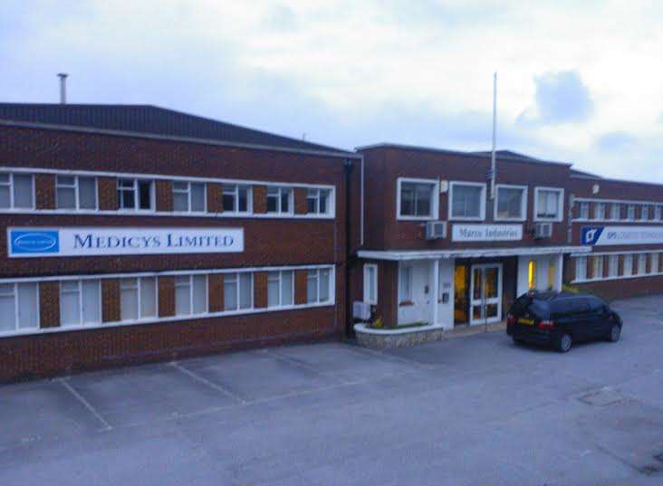 The man was arrested at this industrial site in in Staplehurst Road