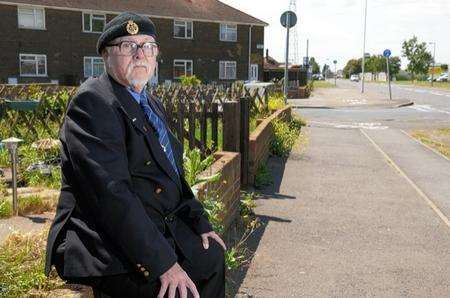 "Doc" Brian Terry, of Medway Road, Sheerness, had his mobility scooter vandalised