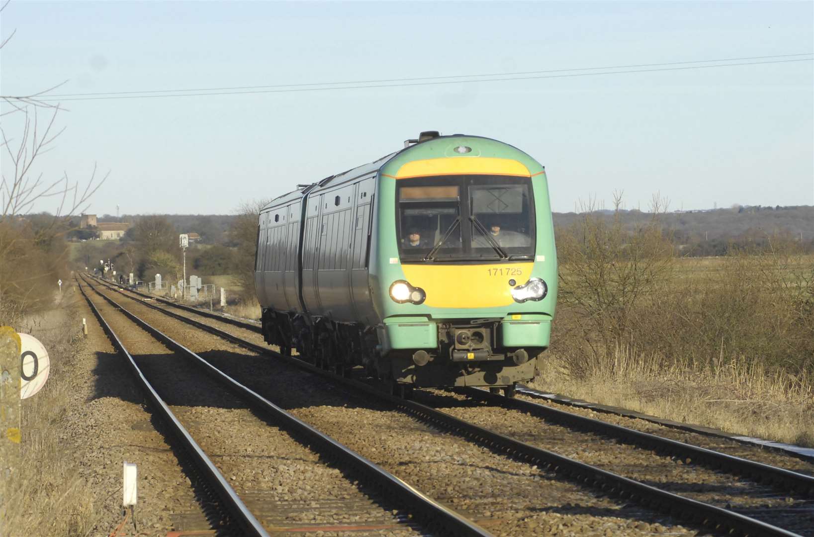 A person has been hit by a train on the Southern Railway line, which serves Ashford International