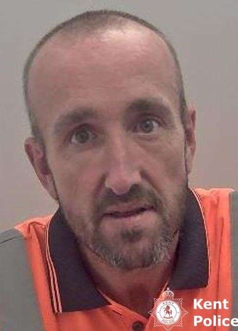 Child rapist Billy Ward, 40, of Castle Road, Chatham, was jailed. Picture: Kent Police