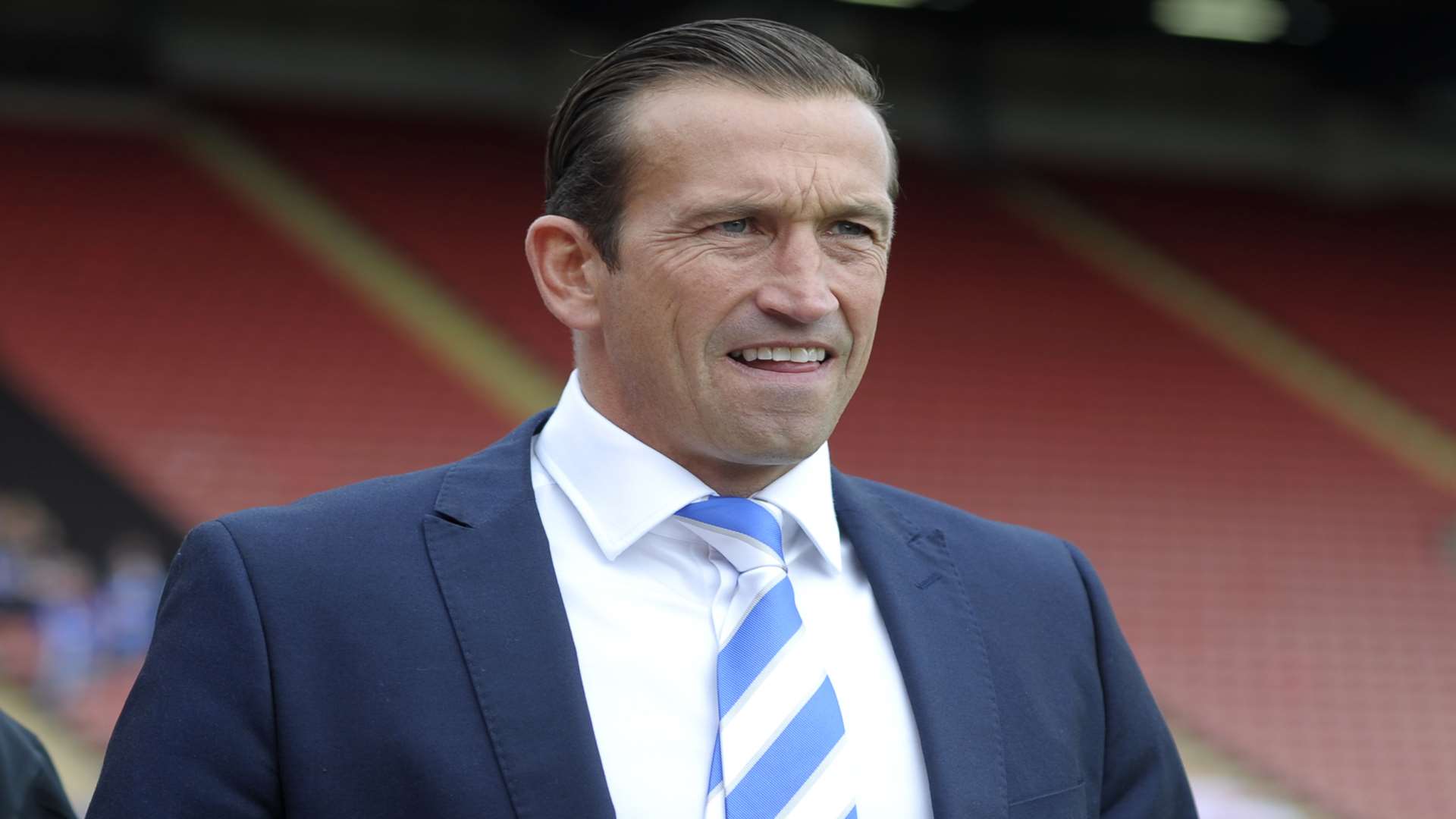 Gillingham manager Justin Edinburgh Picture: Barry Goodwin