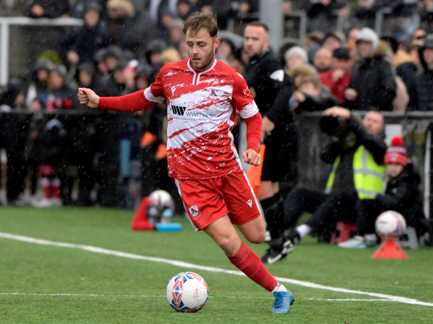 Defender Jack Parter - has left Ramsgate to rejoin Herne Bay. Picture: Barry Goodwin