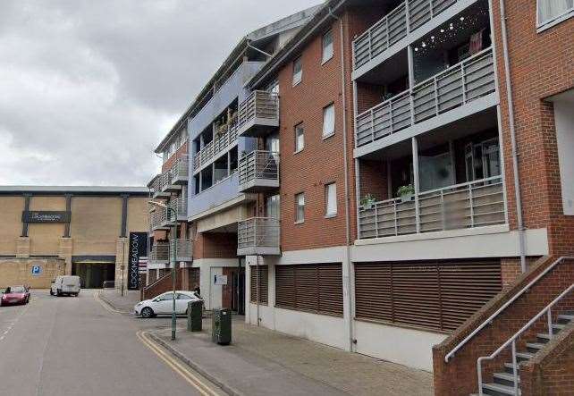 A woman was reportedly robbed in her home in Hart Street, Maidstone. Picture: Google