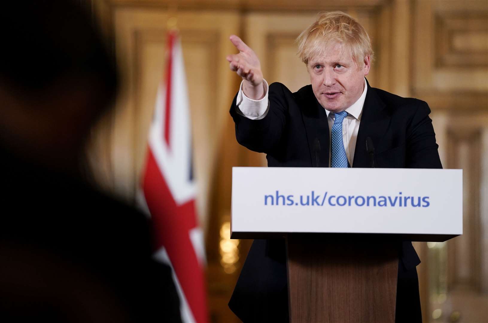 Boris Johnson is due to hold a press conference this afternoon. Picture: Andrew Parsons / No 10 Downing Street