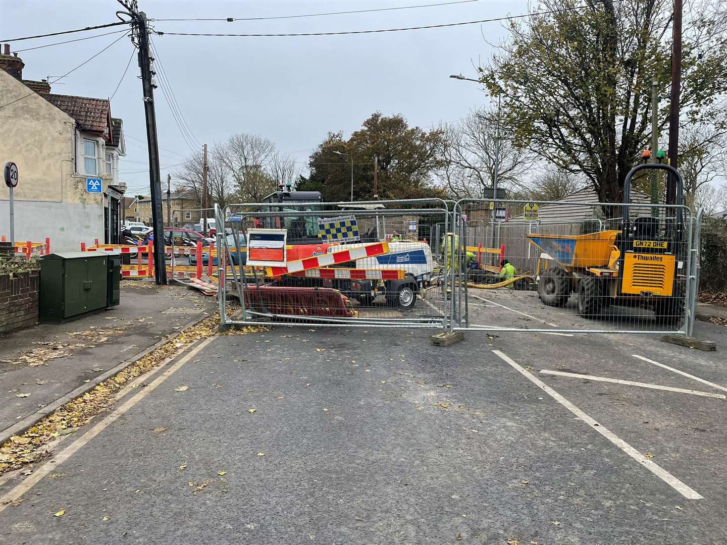 The gas company has had to extend the closure for a second time. Picture: Joe Crossley