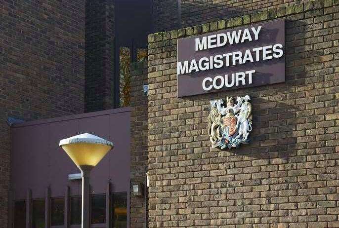 Vachlenko was sentenced at Medway Magistrates' Court. Stock picture