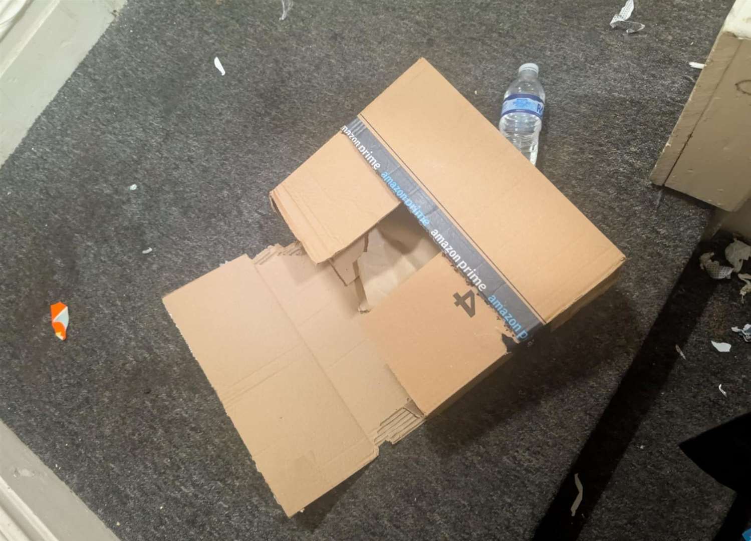 Amy Leeb says the contents of multiple parcels have gone missing from outside her flat in Cliftonville. Picture: Amy Leeb