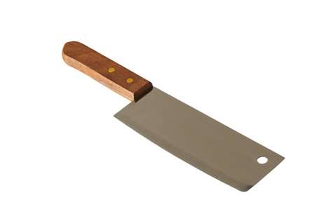 A meat cleaver. Stock picture