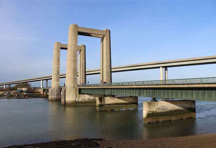 The Kingsferry Bridge connects Sheppey and Sittingbourne via the A249. Picture: Stock image