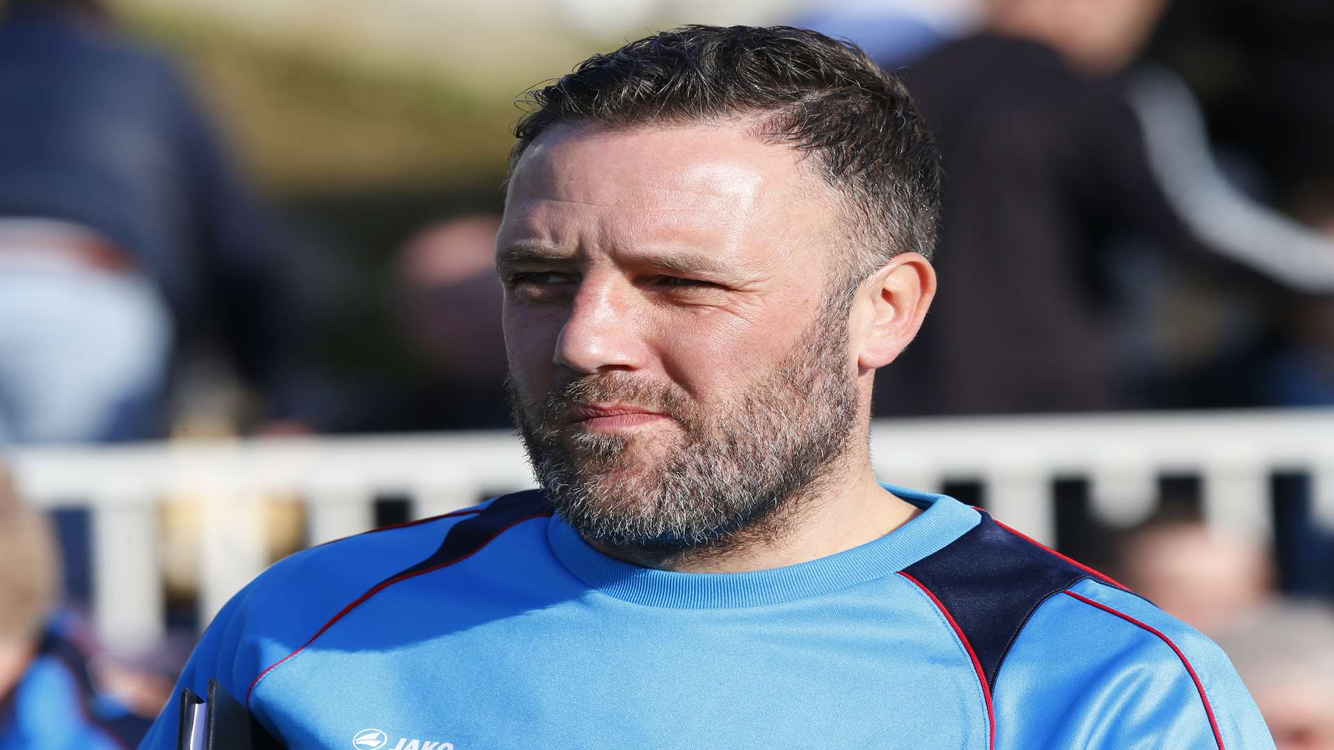 Maidstone United manager Jay Saunders Picture: Andy Jones