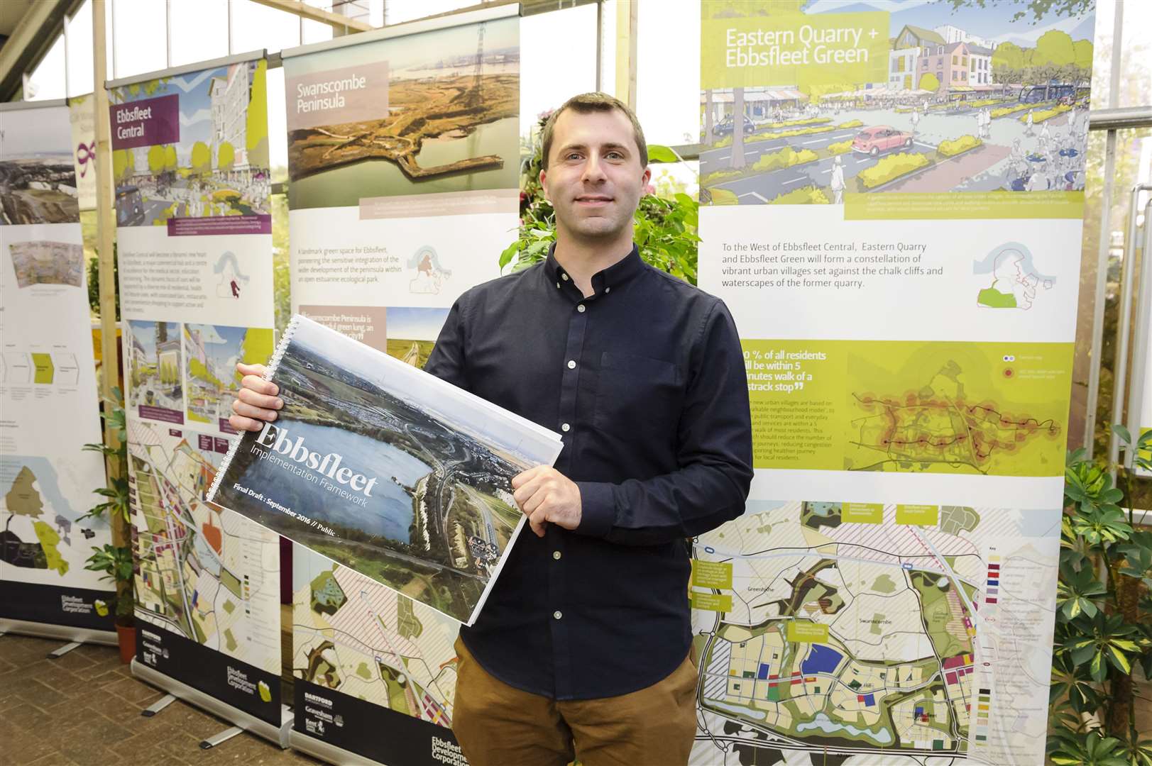 Mark Pullin from Ebbsfleet Development Corporation. Picture: Andy Payton