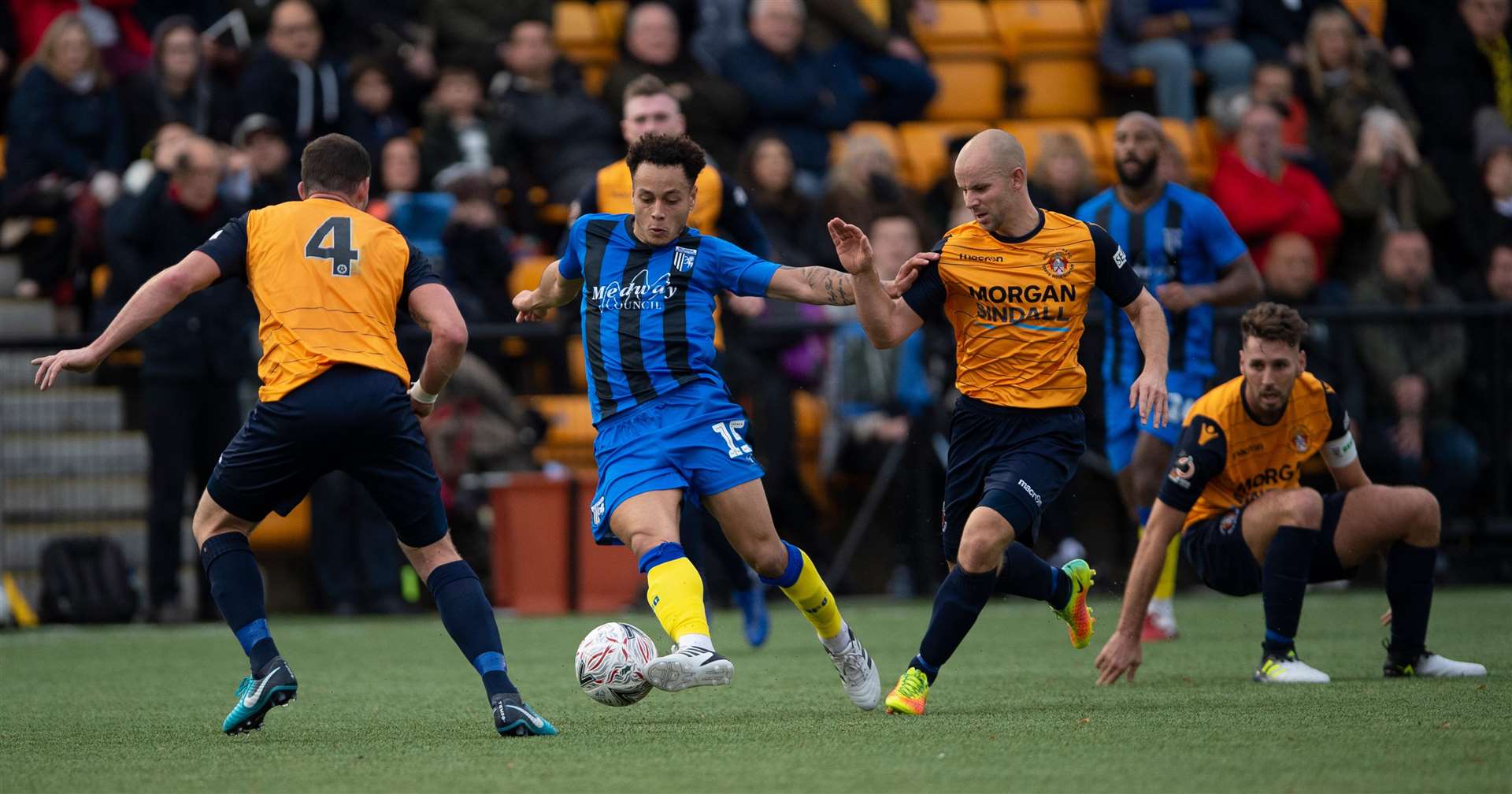 Some of the younger players were nervous before the Slough game, said manager Steve Lovell Picture: Ady Kerry