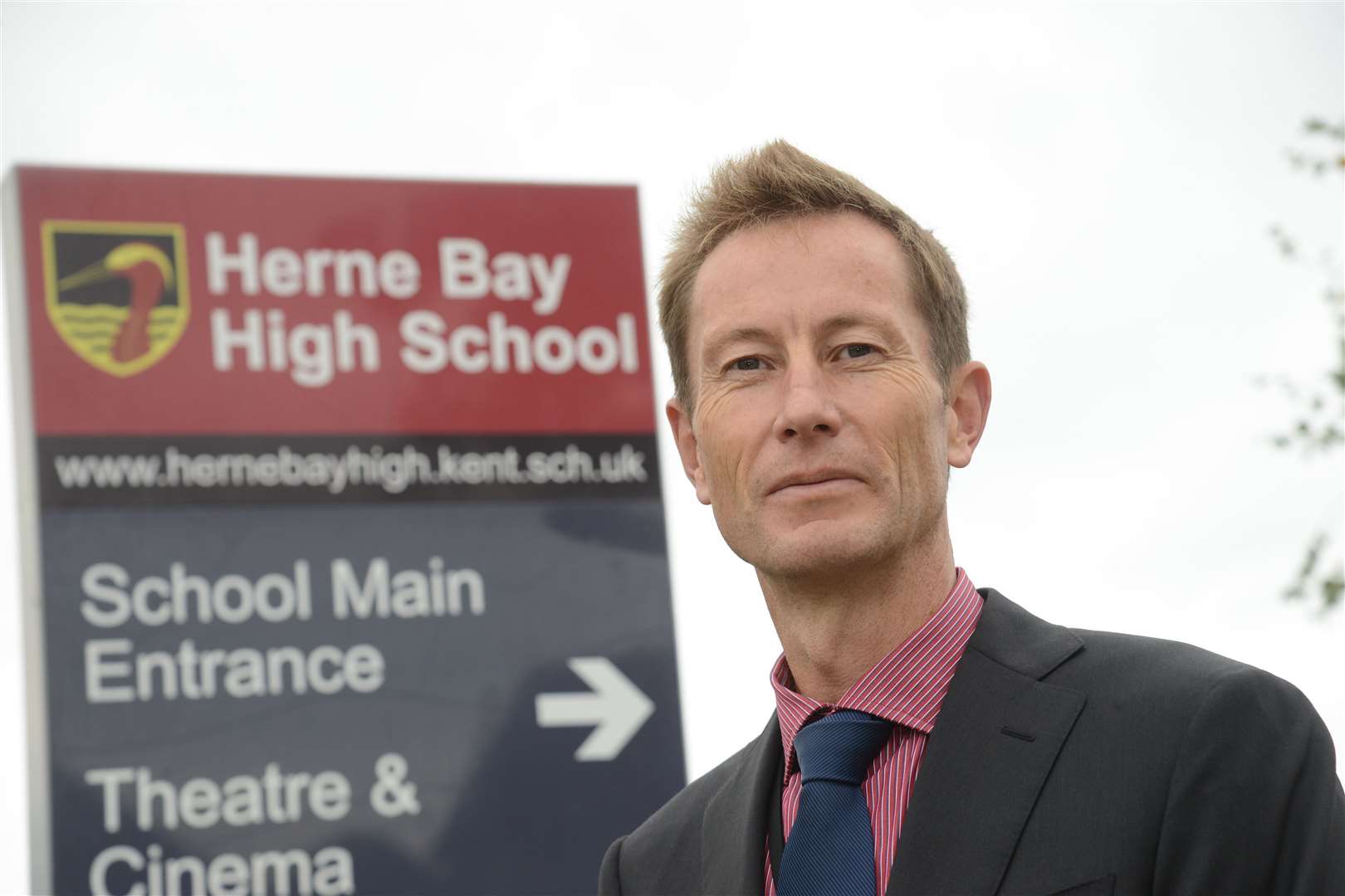 Herne Bay High principal Jon Boyes. Picture: Gary Browne