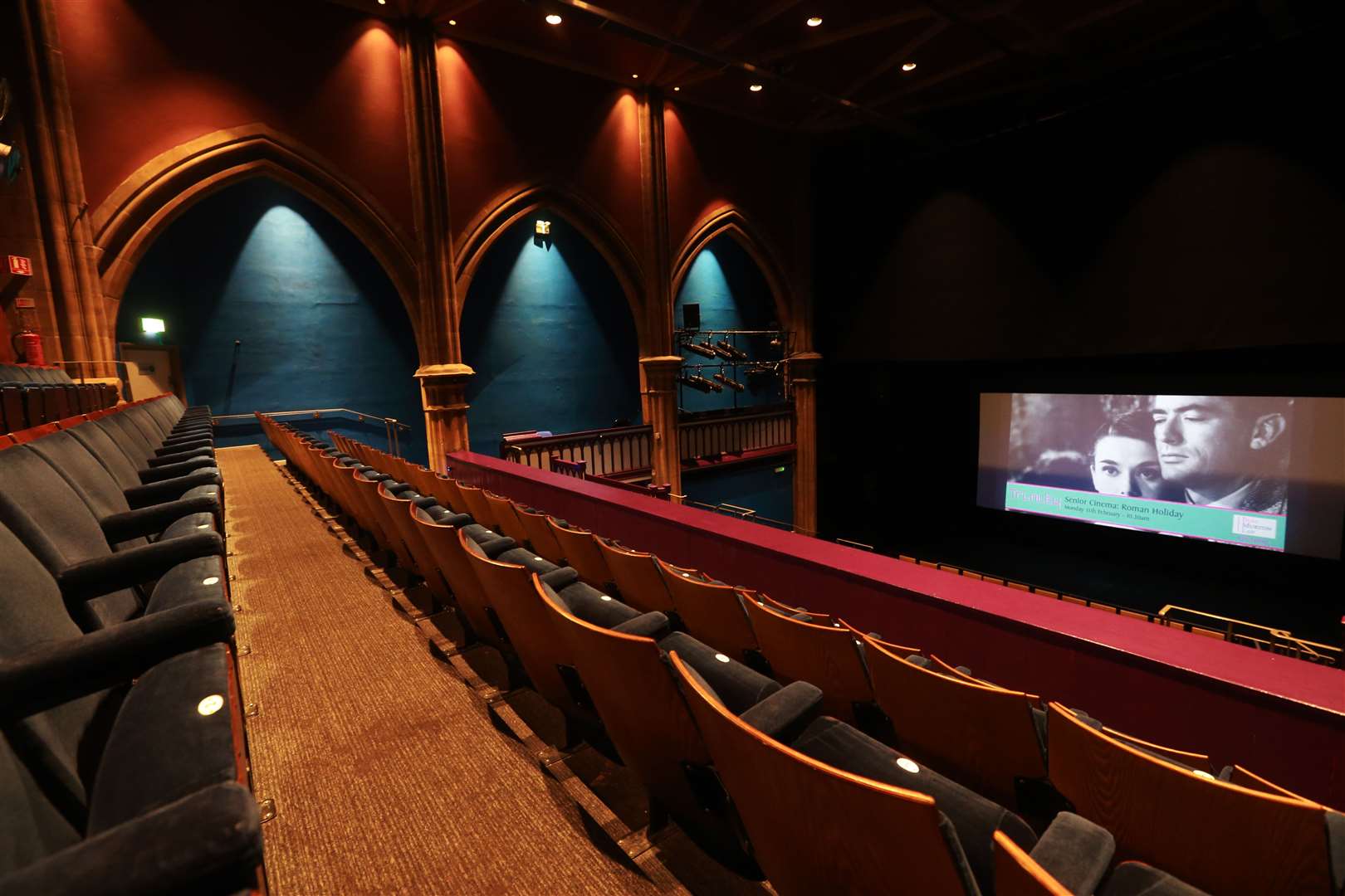 The Trinity Theatre's auditorium