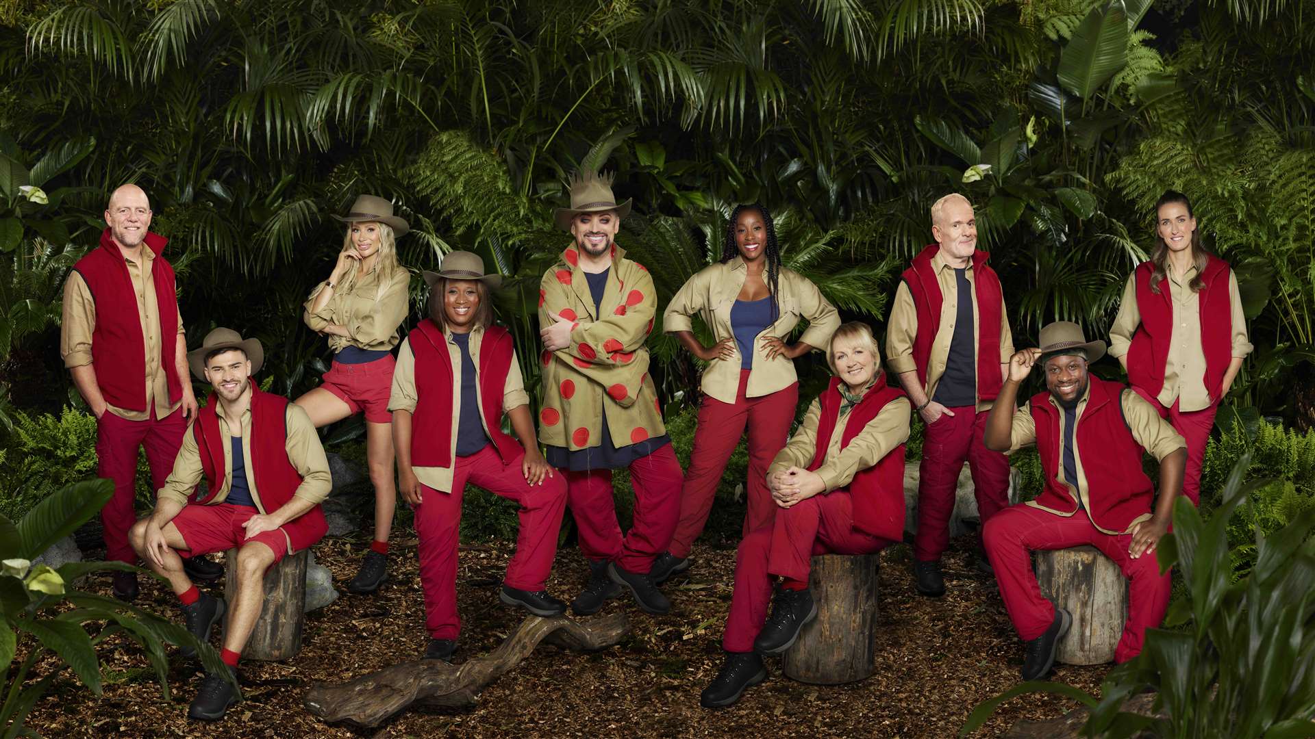 The I’m A Celebrity… Get Me Out Of Here! contestants for 2022 (ITV/PA)