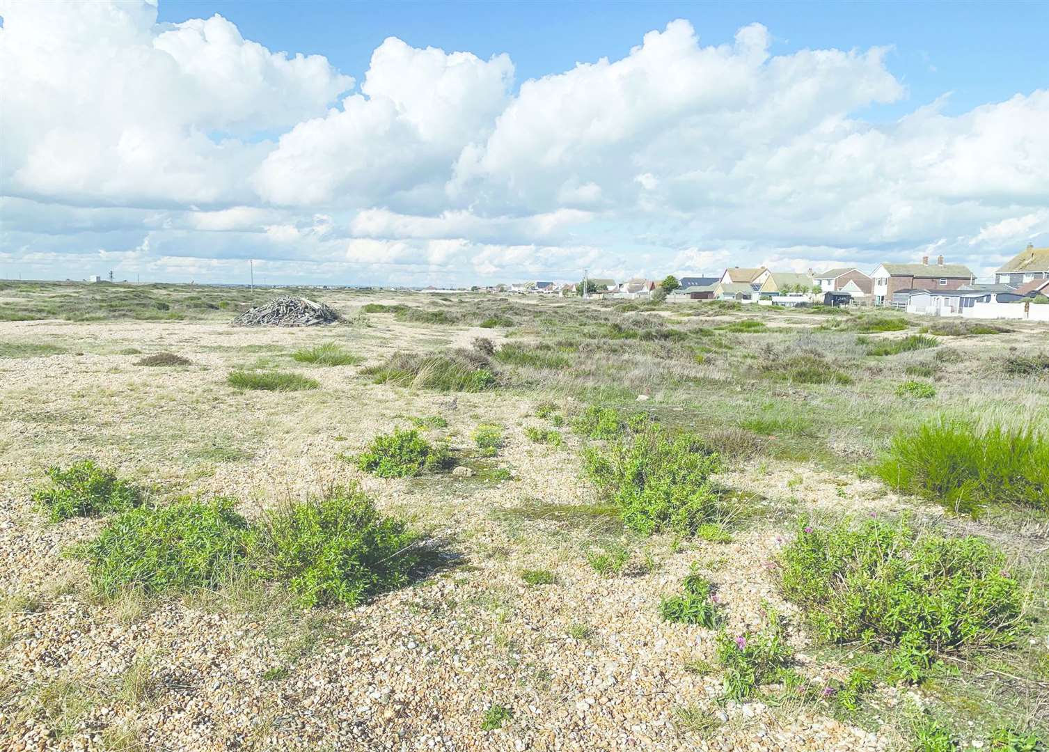 The land contains a former fort. Picture: Clive Emson