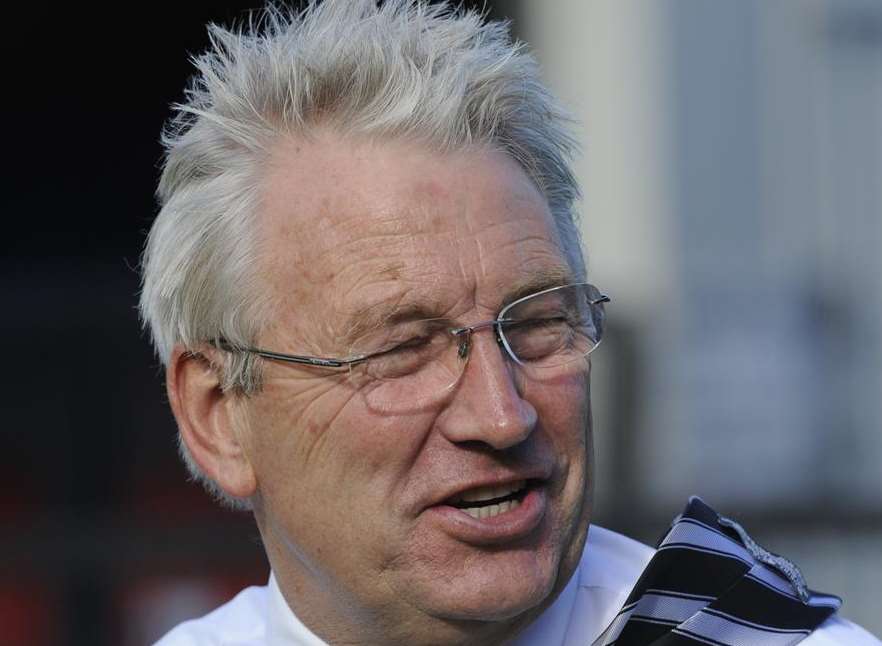 Dover boss Chris Kinnear