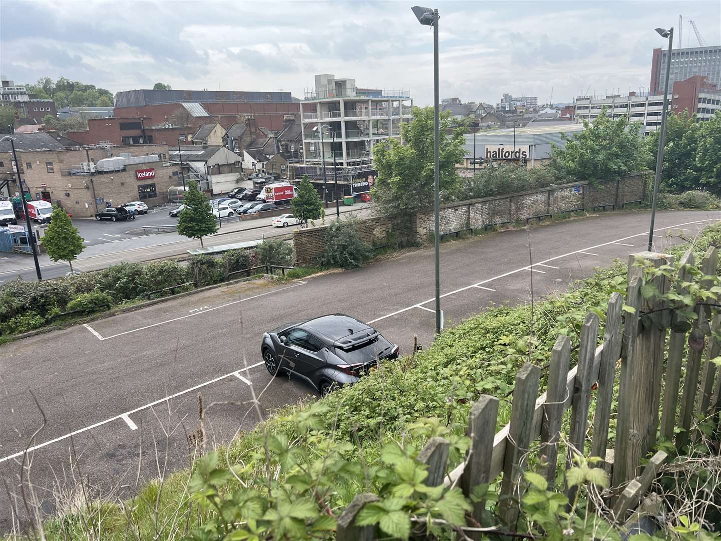 The Queen Street car park in Chatham