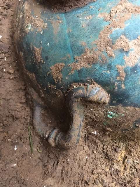 A Roman bowl from the late iron age (CSI: Sittingbourne/PA)