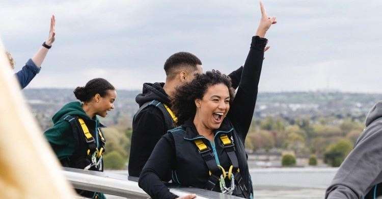 Take a walk over the stadium with the Tottenham Skywalk