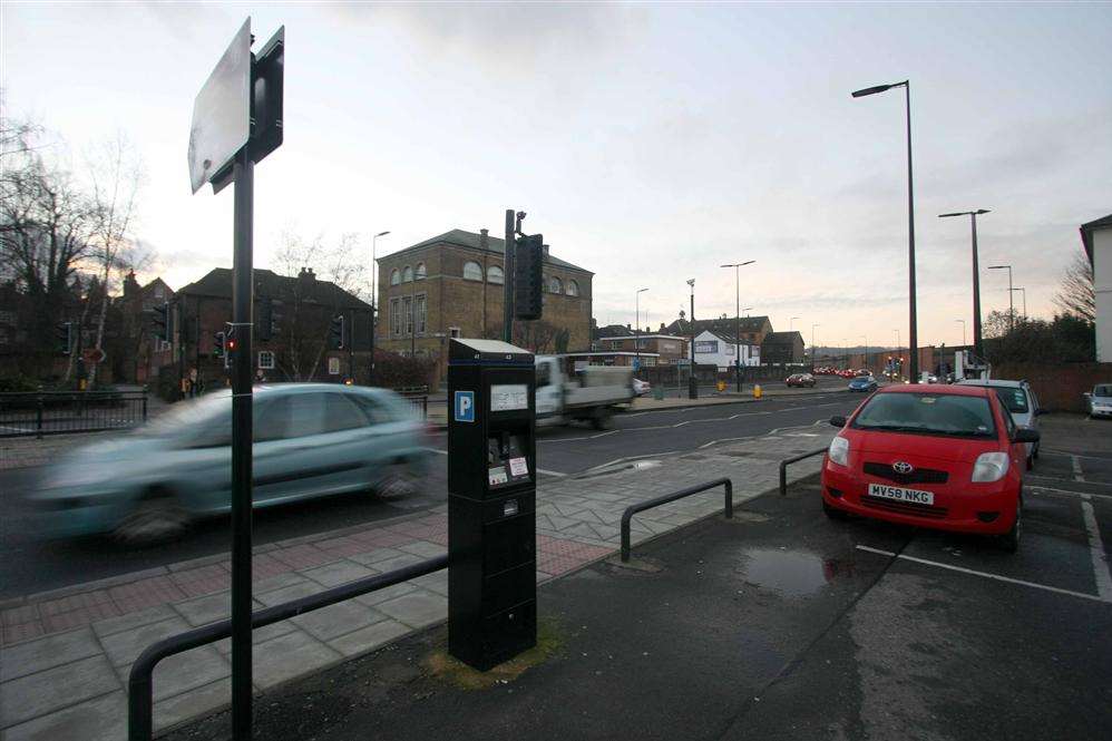 Corporation Street car park in Rochester