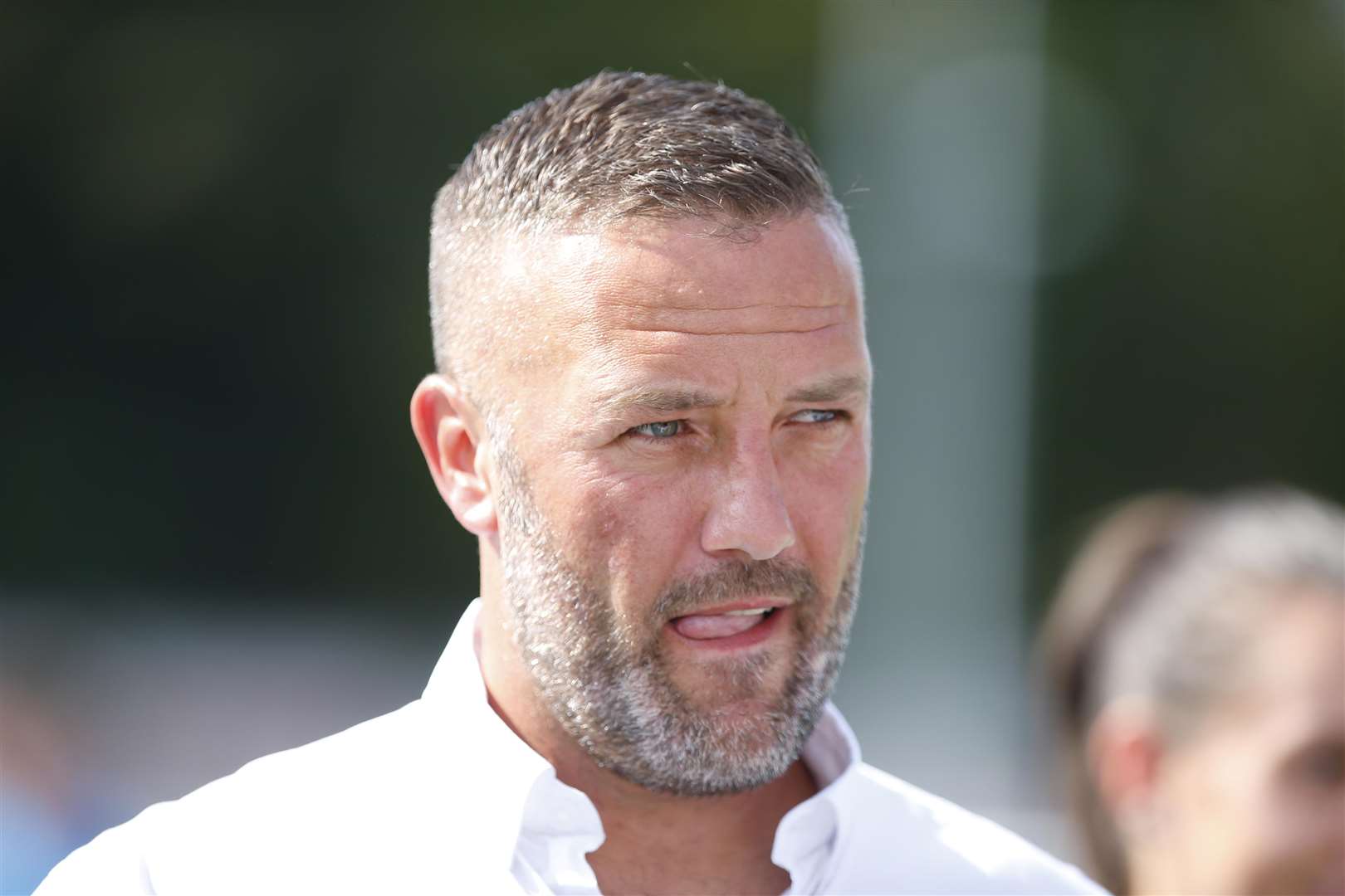 Maidstone United manager Jay Saunders Picture: Andy Jones