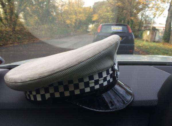 Police have seized a car in Aylesford Photo: Kent Police RPU