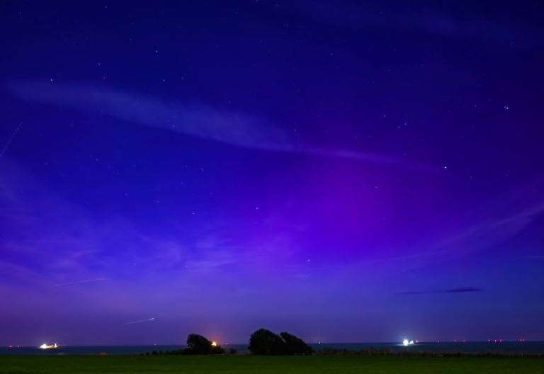 People of Kent picture the Northern Lights over county