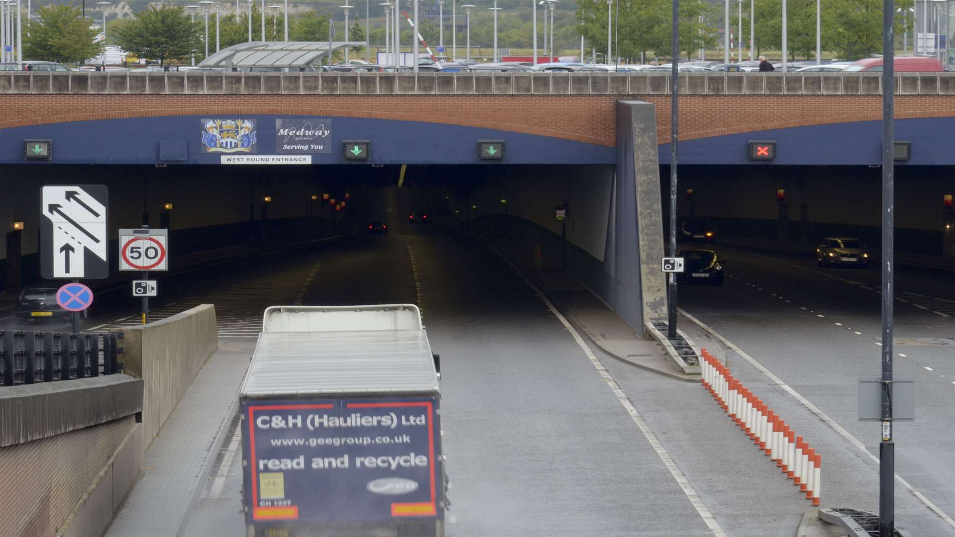 Medway Tunnel closed this week as speed cameras are installed