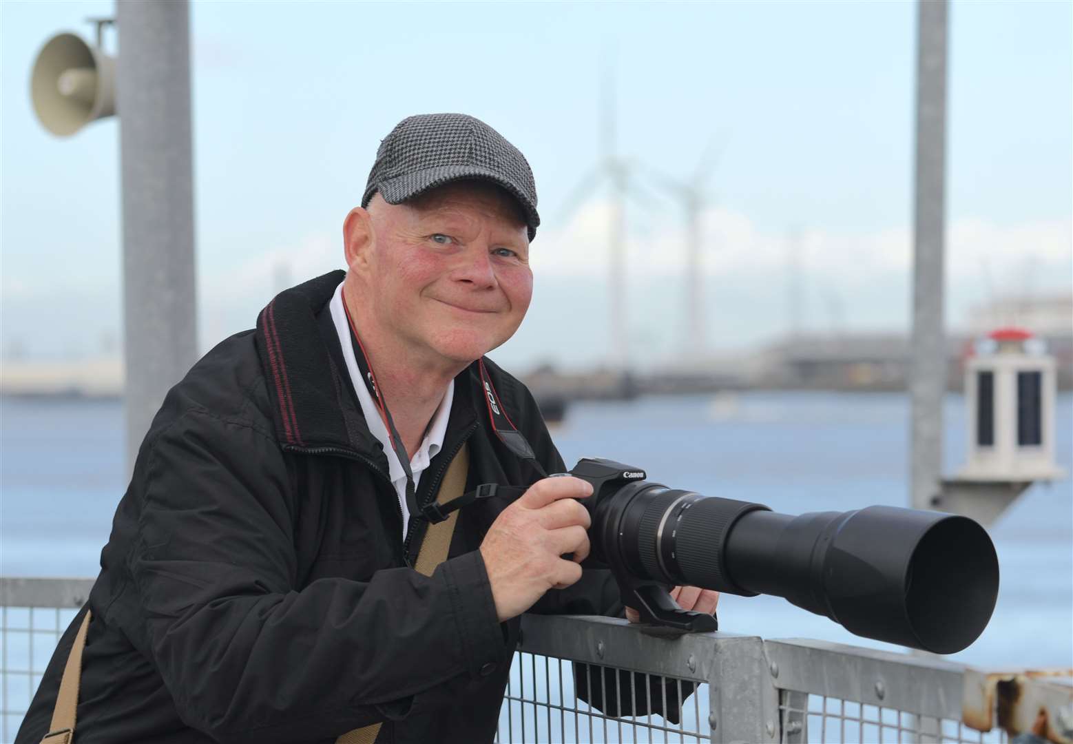 Geoff has always been an avid photographer. Picture: Geoff Watson