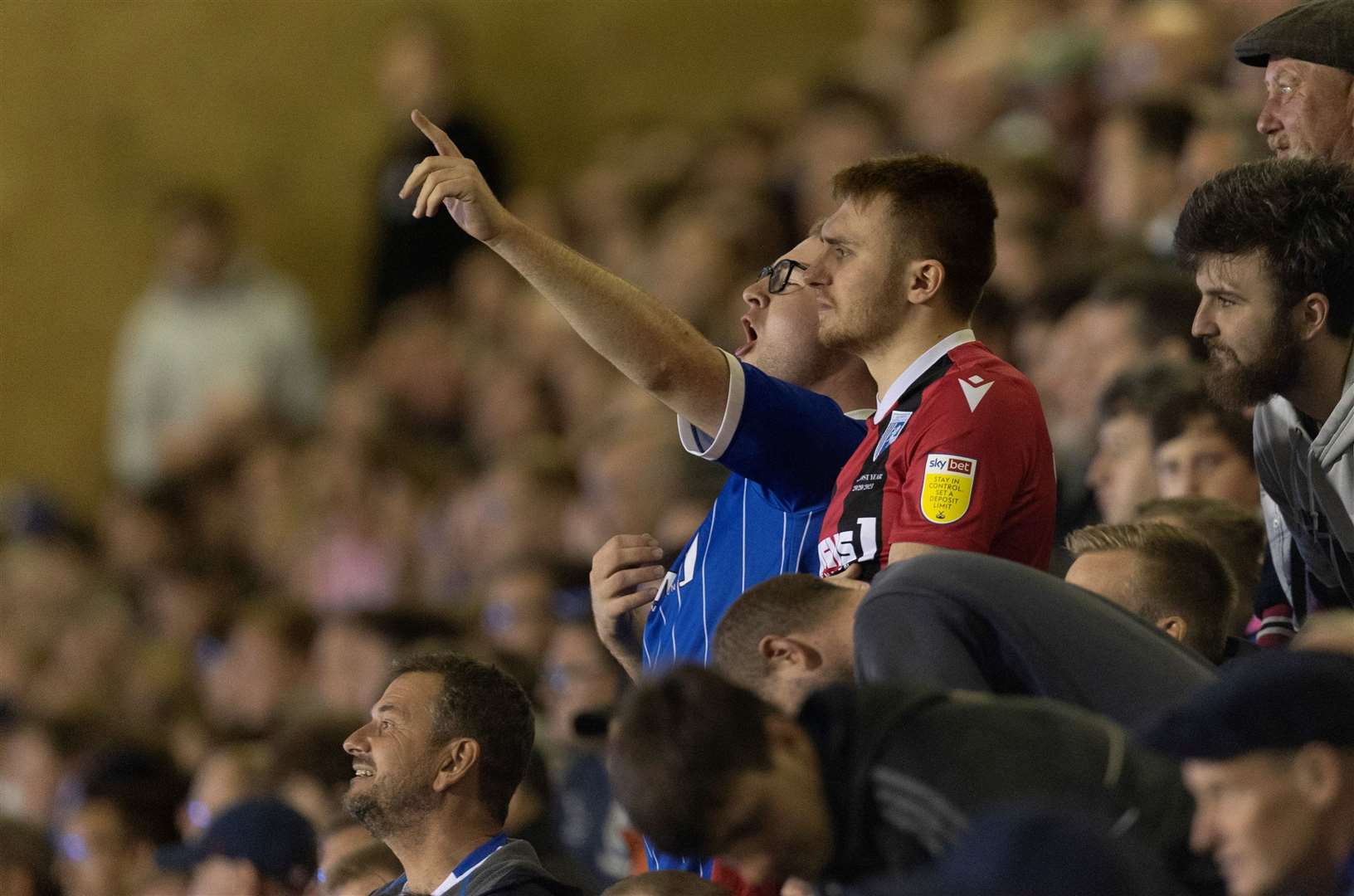 Fans enjoyed the win over Southampton in the Carabao Cup first round at Priestfield Picture: @Julian_KPI