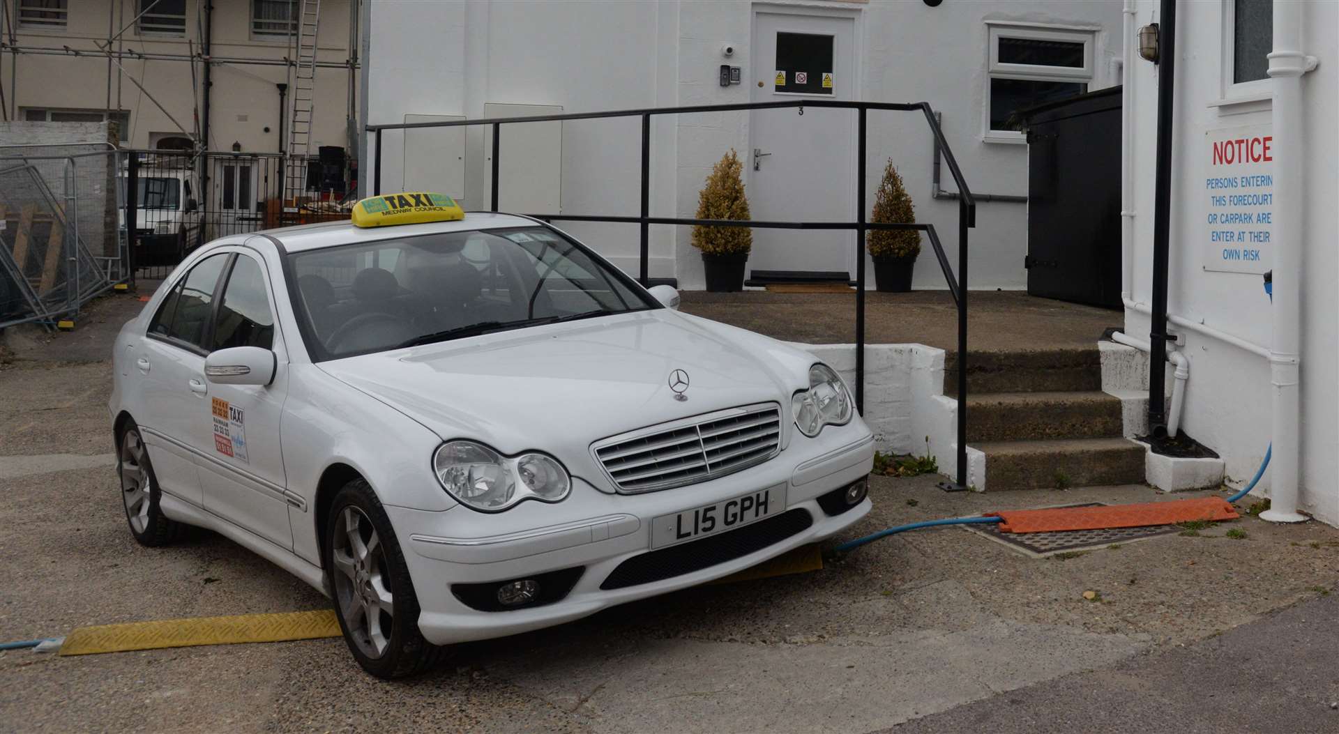 Vokes Taxis in Medway says its latest app is offering passengers a quick and easy service. Picture: Chris Davey (20049362)