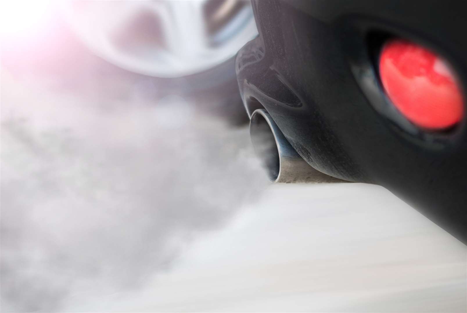 Car exhaust. Stock picture