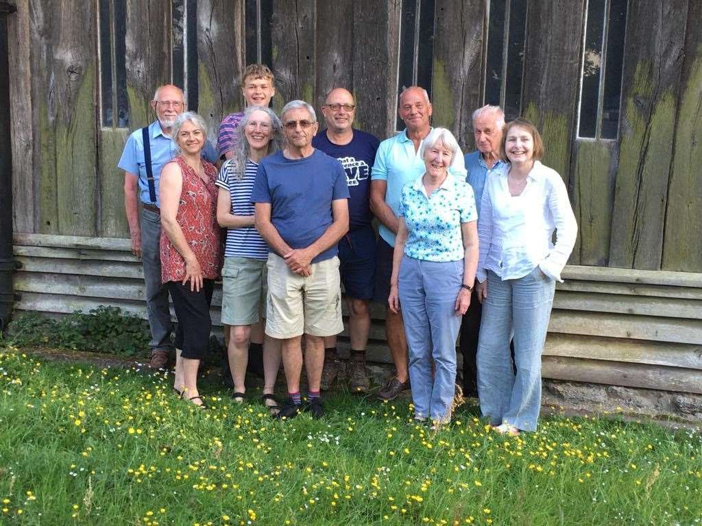 The Bethersden bell-ringers. Picture: Jane Baerselman