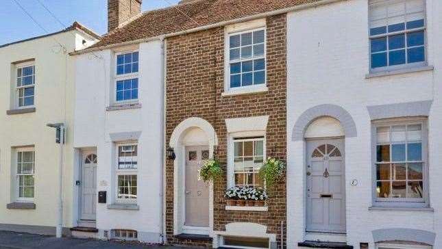 The quaint Writer's Cottage in Deal is popular with visitors