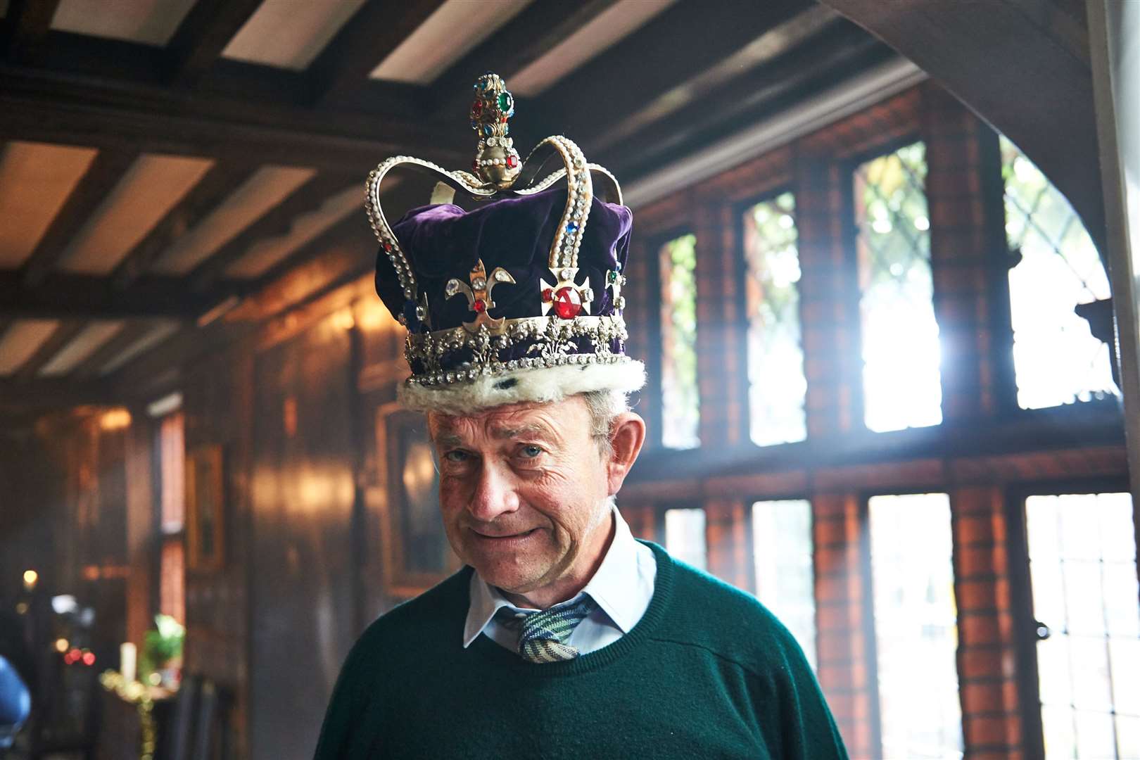 Harry Enfield as Charles ahead of The Windsors comedy show returning for the coronation (Channel 4/PA)