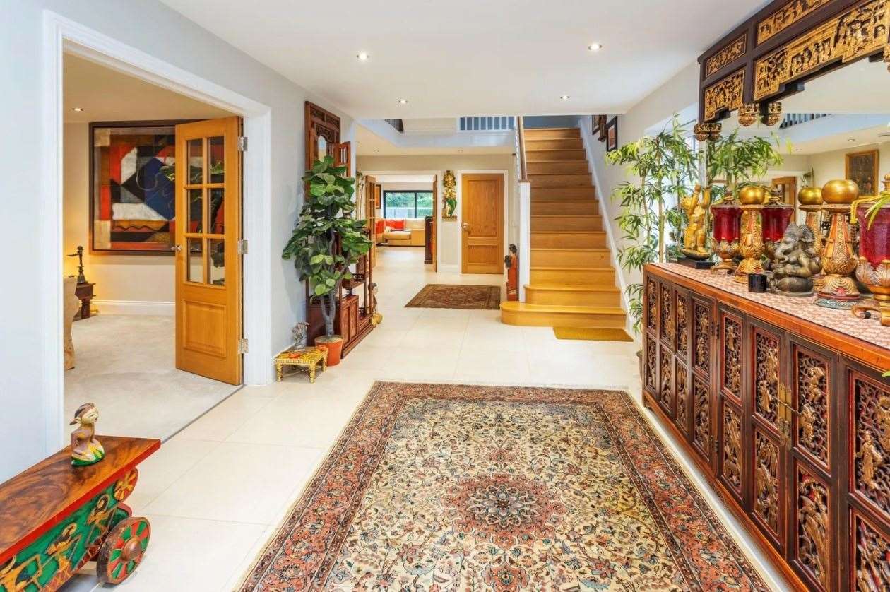 Inside the impressive property. Picture: Zoopla