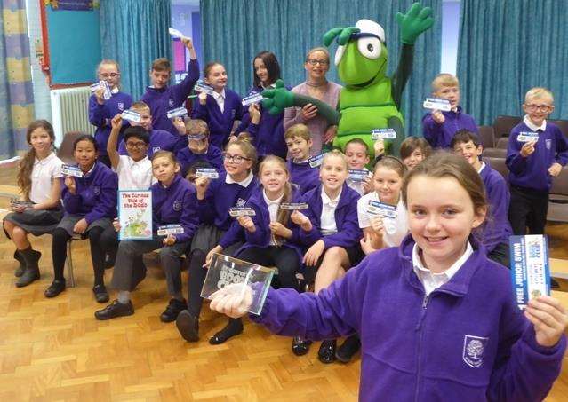 Kayleigh Little 10 and Oak Class at Harcourt Primary School