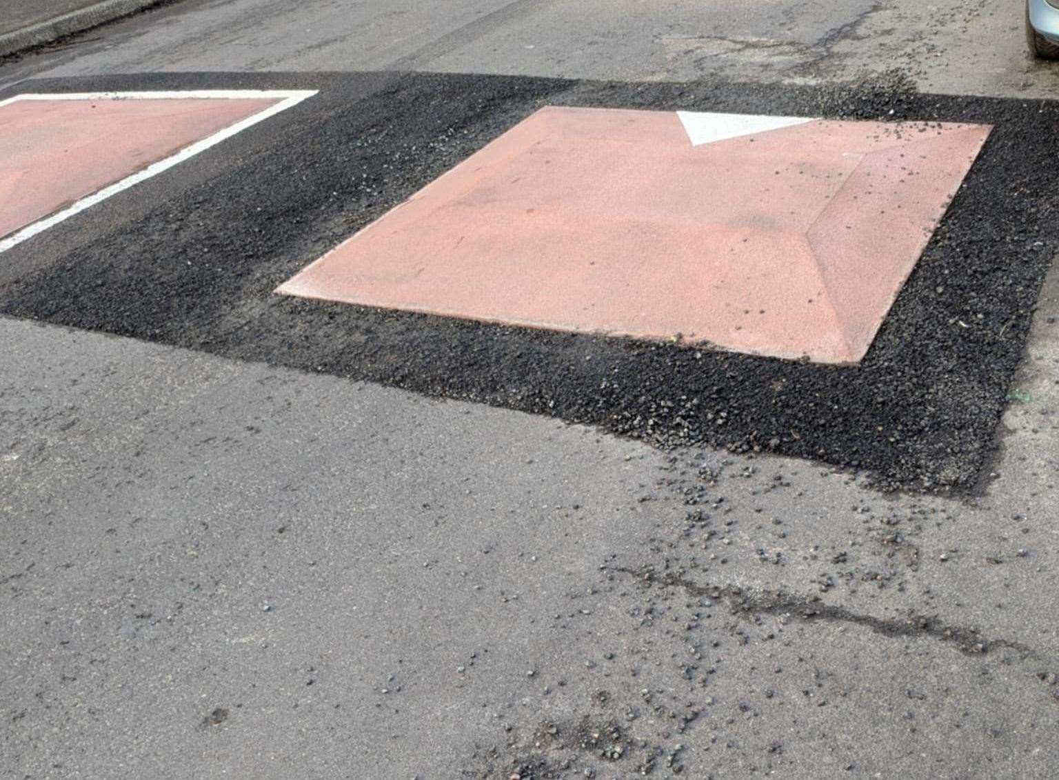 Drivers have complained the speed humps in Lower Road, Faversham, are too aggressive and damaging vehicles