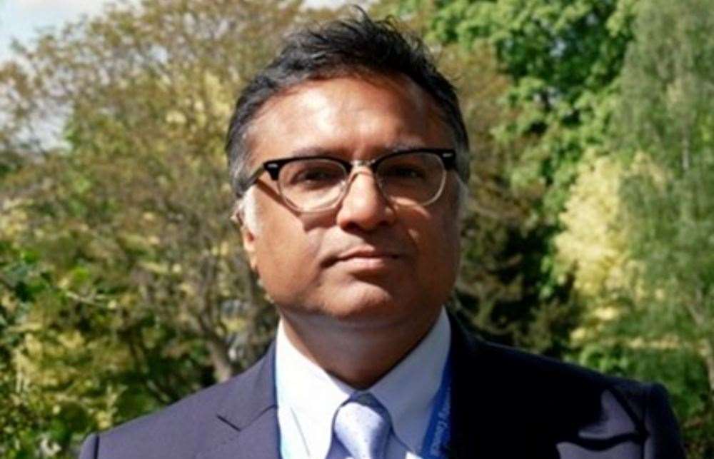 Kent County Council's Director of Public Health Dr Anjan Ghosh