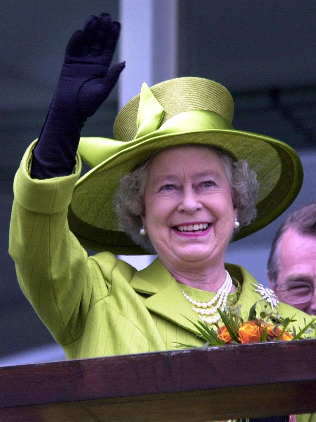 Queen Elizabeth II celebrated her golden jubilee in 2002 (Rebecca Naden/PA)