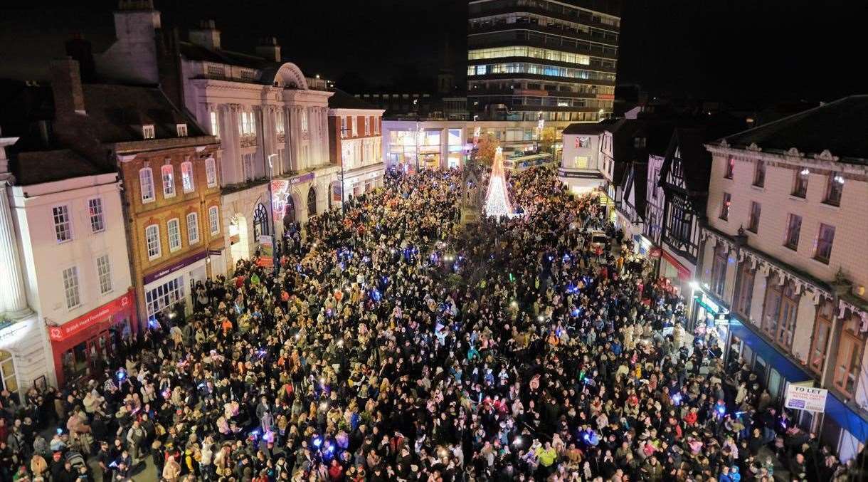 There will be street performers wandering through the county town during the day. Picture: Visit Maidstone