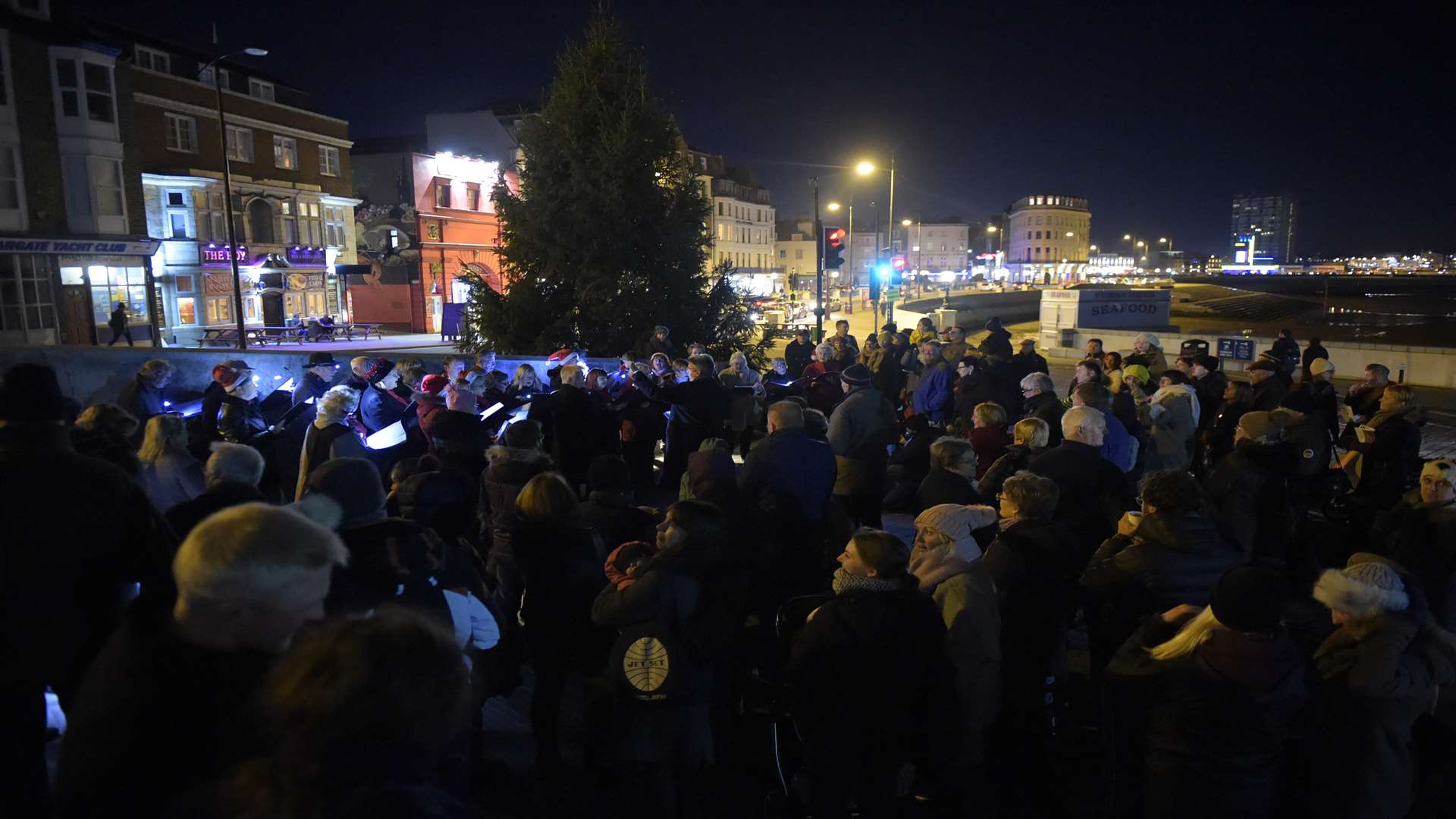 Christmas lights switchons in Broadstairs, Ramsgate and Margate